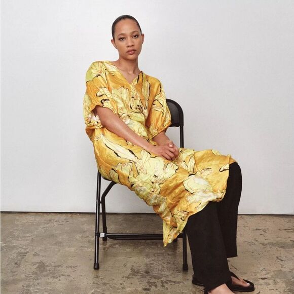 ZARA ZW COLLECTION PRINTED DRESS - Picture 7 of 13